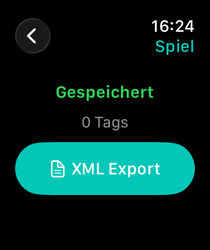 XML Export auf Coder Watch